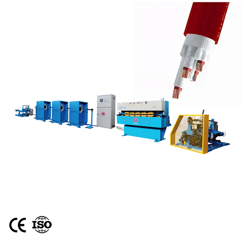 Emballage de câble de type concentrique horizontal, machine d'emballage pour robinet en mica Emballage de câble de type concentrique horizontal, machine d'emballage pour robinet en mica